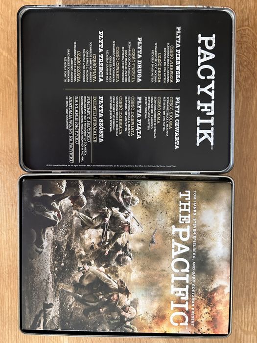 Pacyfik DVD serial HBO Metalbox