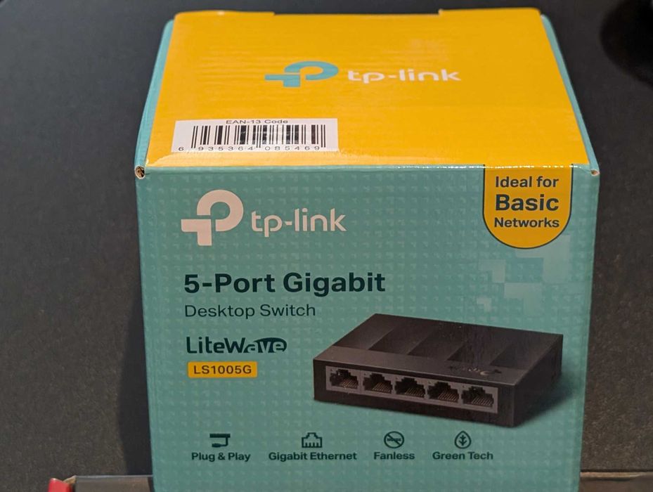 Tp-link 5-port Gigabit - embalado