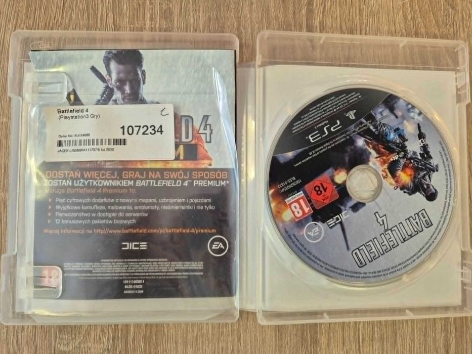 Gra BATTLEFIELD 4 PS3 polski język