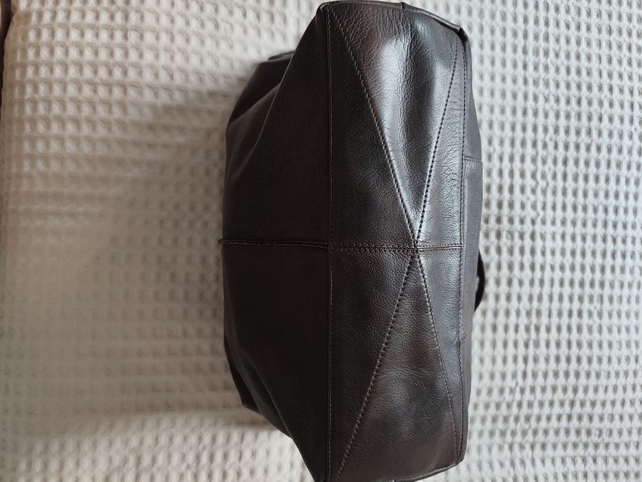 Torebka skórzana typu shopper Marco Mazzini