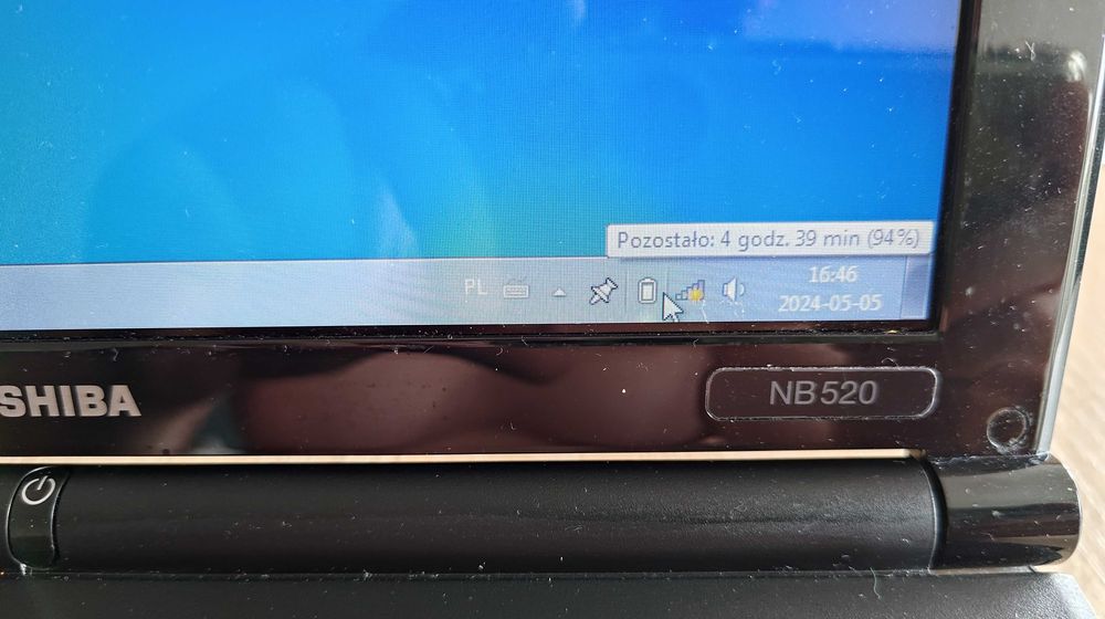 Netbook Toshiba NB520-10M Windows 7 starter