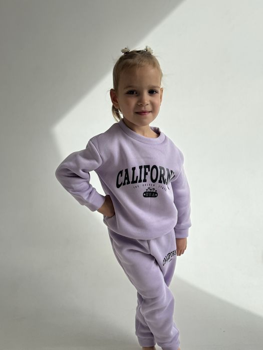 Теплий костюм для дівчинки