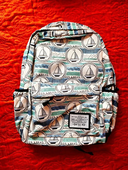 Lekki plecak szkolny tornister Paso łódki modny