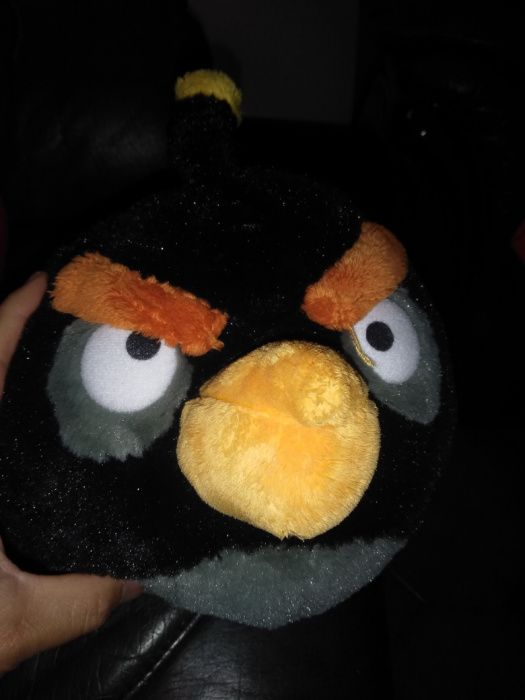 Dois Peluches ungry birds novos