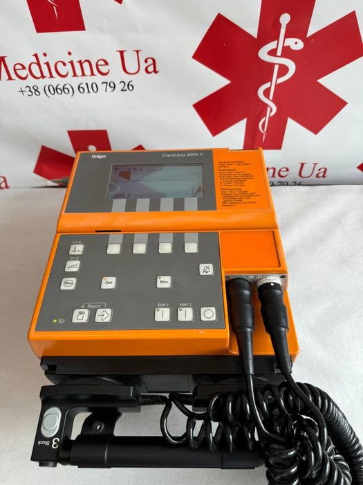 Дефібрилятор монітор драгер Drager Cardiolog 2000v
