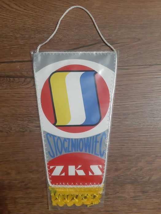 Proporczyk Stoczniowiec Barlinek z lat 80
