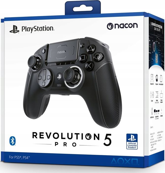 Nacon Pad REVOLUTION 5 PRO PS5/PS4/PC Czarny Używany