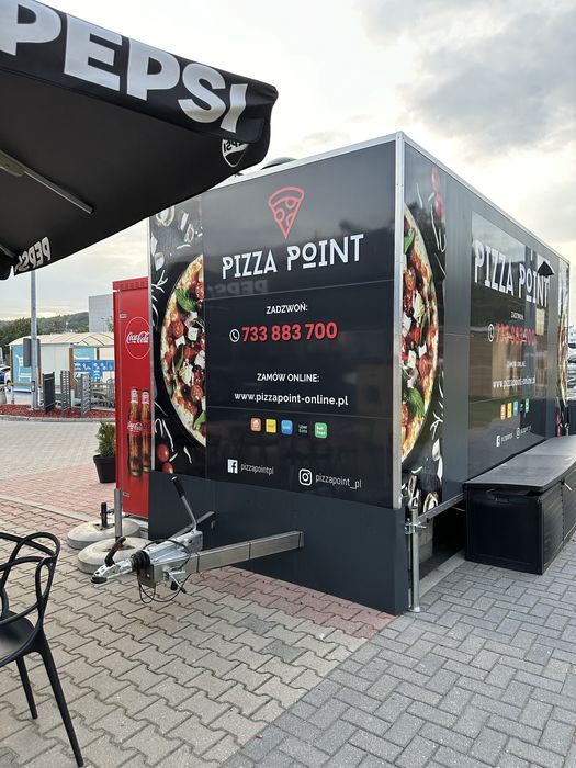 Sprzedam gotowy biznes - Przyczepa gastronomiczna Pizza Point w Oliwie