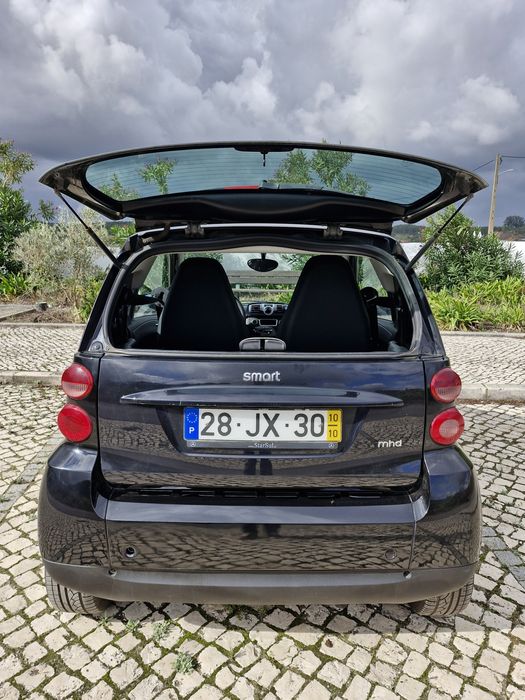 Smart Fortwo 2010, Smart gasolina, carro urbano, económico, automático