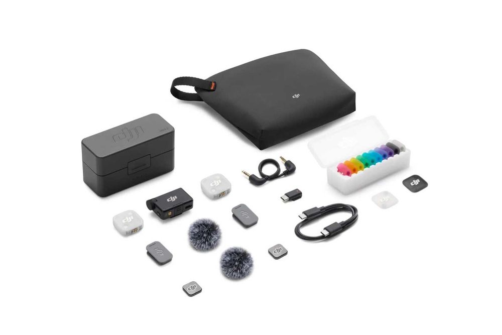 DJI Mic Mini 2 (2TX + 1RX) петличні мікрофони для камери / смартфона