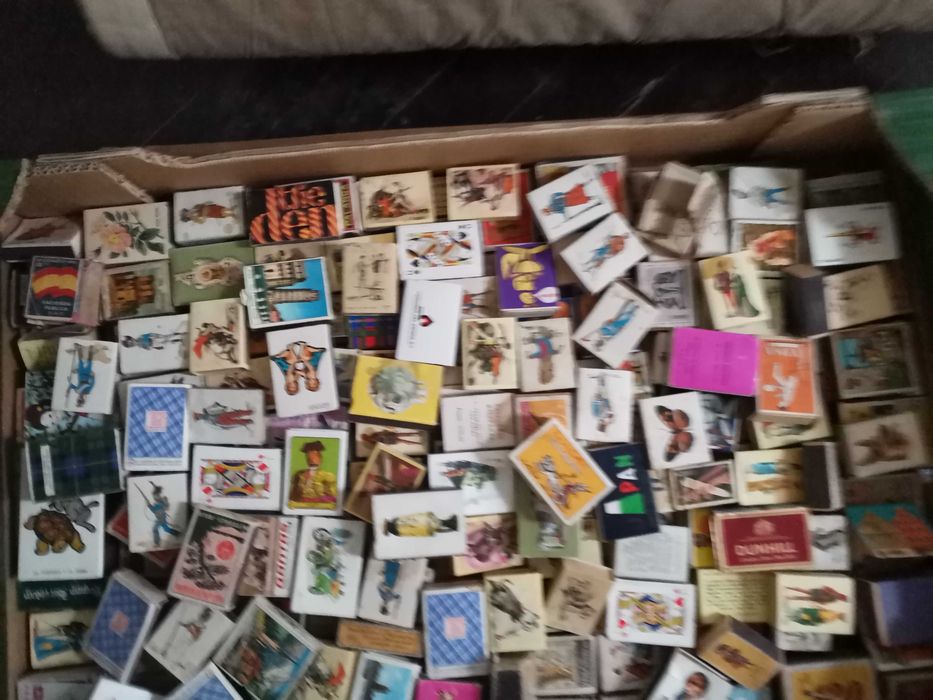 Carteiras de fósforos antigas