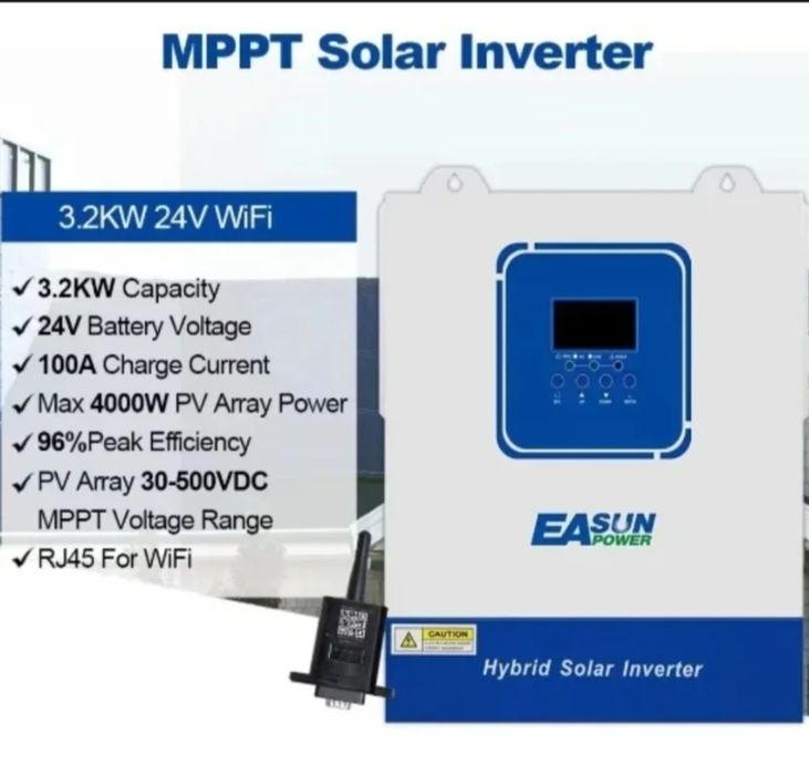 Inversor solar hibrido 24v