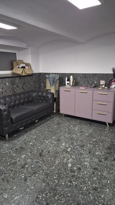 Sofa ekoskóra czarna