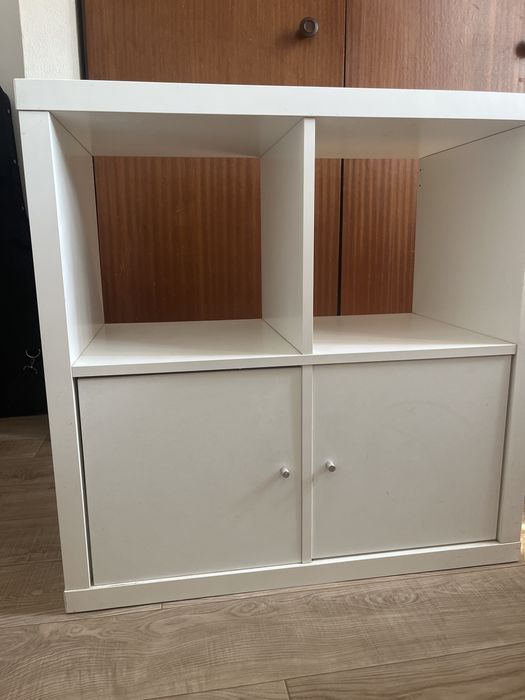 Estante c/portas, branco