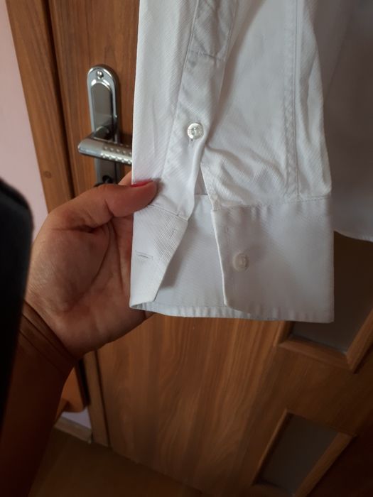 Super biała koszula męska Justcavalli