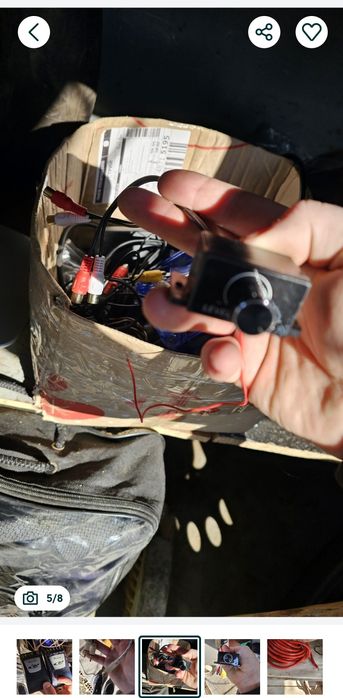 Динаміки, кросовери, проводка для саба. СЧ, НЧ. BM JR-833XT