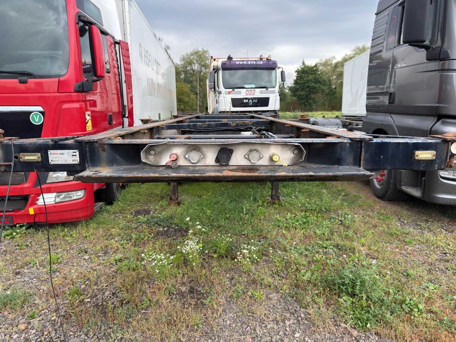 Напівпричіп-контейнеровоз RAVEN SL-403A, 1999 рік, 3 осі