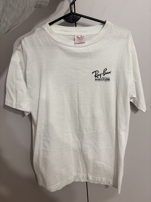 koszulka rayban rozmiar L  mala plamka pokazana na ostatnim zdjeciu