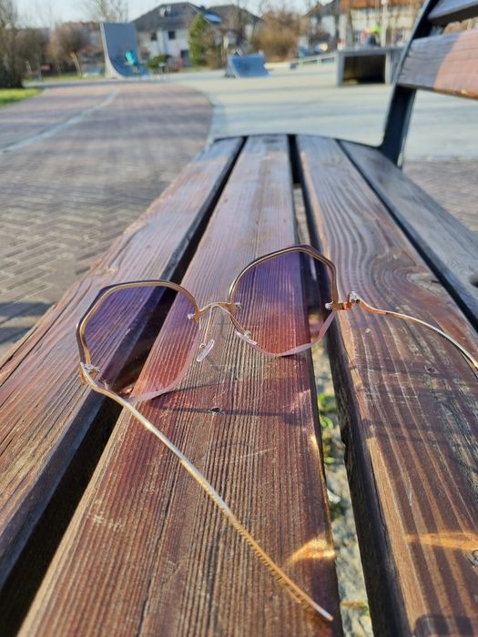 Okulary przeciwsłoneczne damskie 400uv Nowe