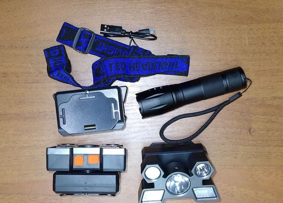 LED фонари налобні та інші. Вартість будь-якого 130 грн.