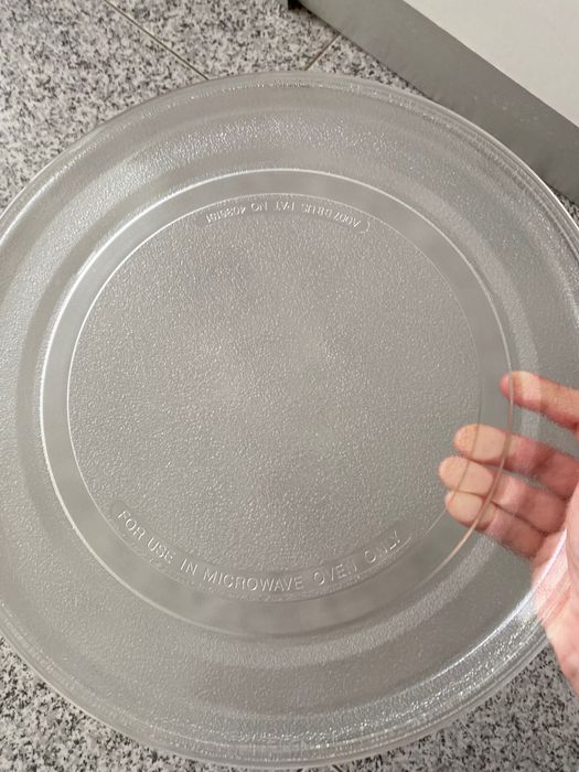 Prato micro ondas grande