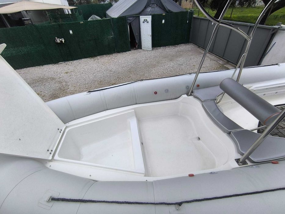 Semi rigido sealver waveboat rib606 para mota de agua