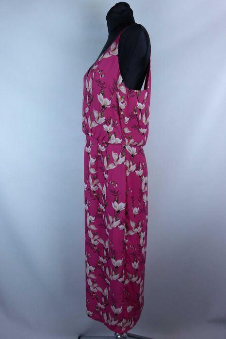 Oasis letnia sukienka midi kwiaty 14 / 40
