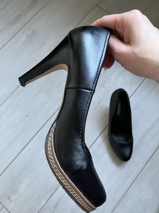 Buty na obcasie platformie 40 szpilki