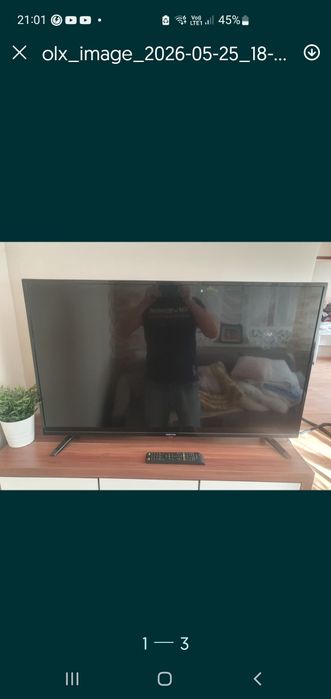 Manta 43LFA120D — 43 cale, LED, Full HD, Smart TV/Android TV.
