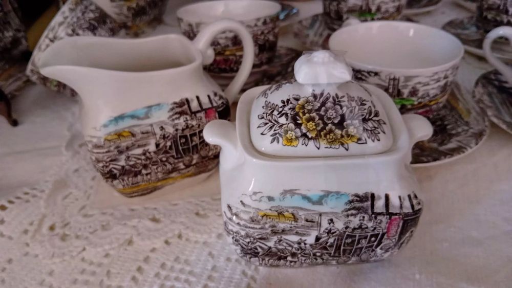 Serviço de chá porcelana inglesa