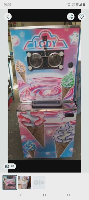 Automat do lodów włoskich