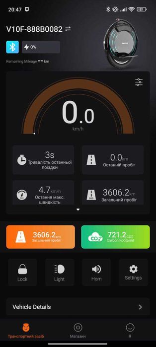 Моноколесо Inmotion V10F остання ревізія