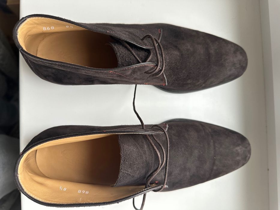 Franck Namani чоботи чоловічі замша