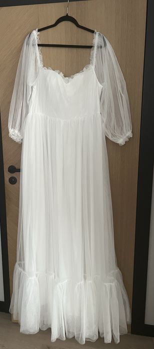 NOWA suknia ślubna szyfonowa 3XL/46