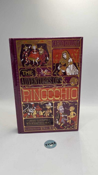 Інтерактивна книга The Adventures of Pinocchio (MinaLima Edition)