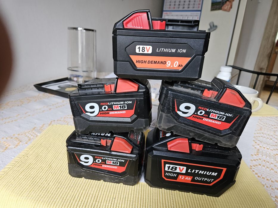 Akumulator bateria Milwaukee M18   15.0Ah 12.0Ah