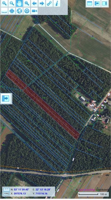 Sprzedam działki leśne w Olszyny- Kolonia 1.82ha