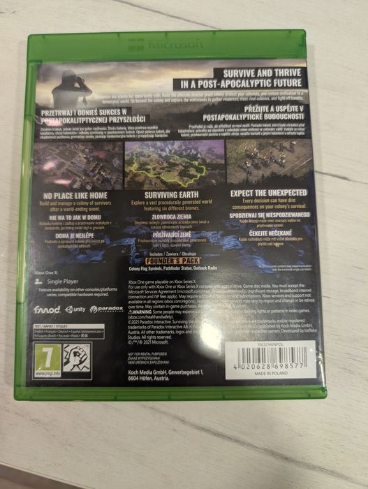 Surviving the aftermath gra XBOX