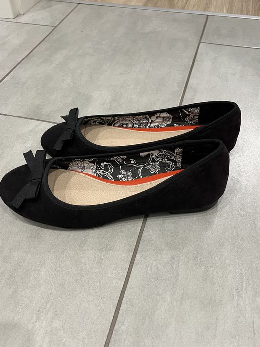 Балетки чорні