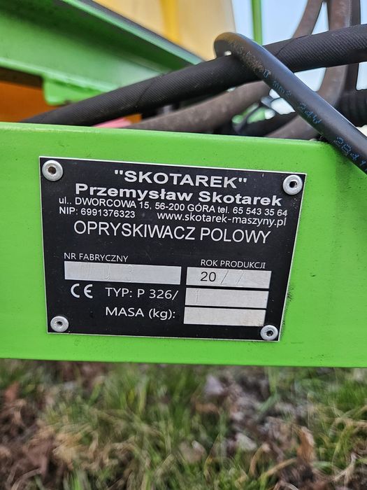 Opryskiwacz Skotarek P326/1