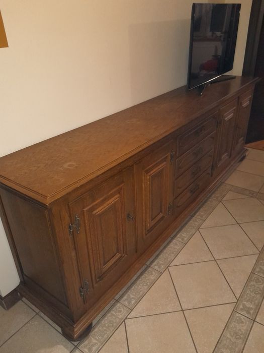 Komoda z litego dębu