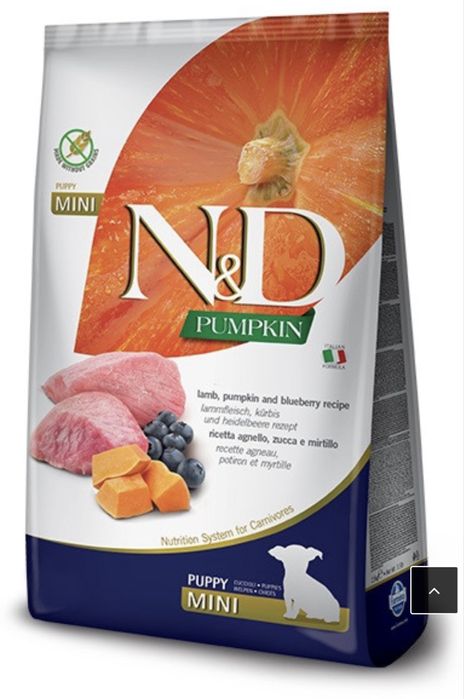 Farmina (Фармина) Dog Grain Free Lamb & Blueberry Puppy Mini