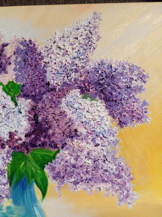 Obraz 40*40cm farbami olejnymi