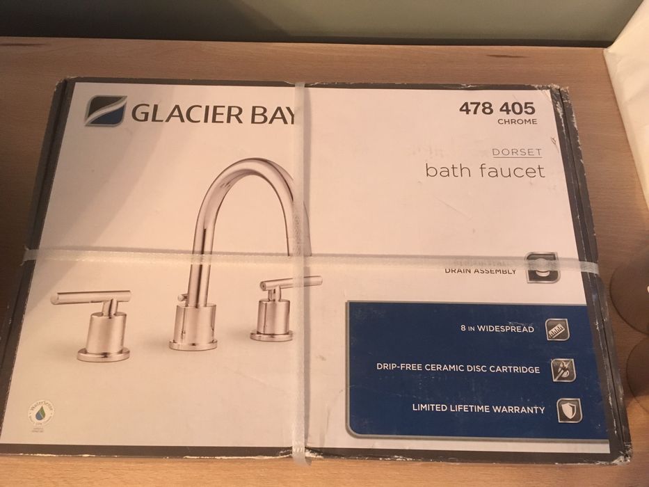 Bateria umywalkowa Glacier Bay 478 405 Chrom