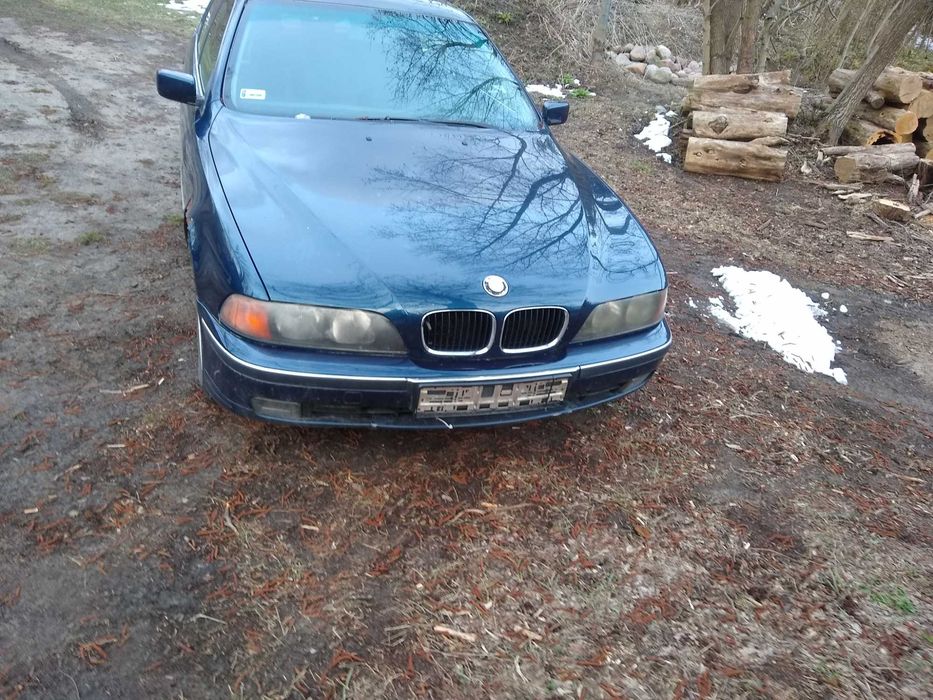 Bmw 523i e39 LPG 2.5 170km części skrzynia wał dyfer 3.15  drzwi blotnik 363/5 zderzak sanki piasta amortyzator belka maglownica kanapa podsufitka