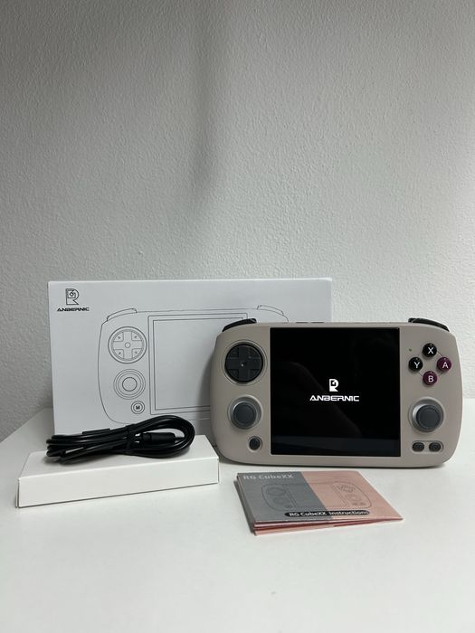 Consola Anbernic RG CubeXX Cinzenta Nova