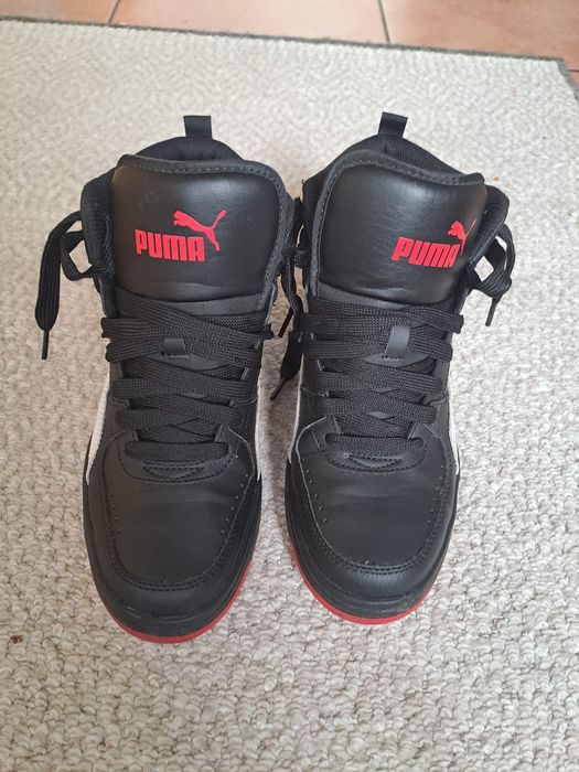 Buty Puma czarno-czerwone 38,5