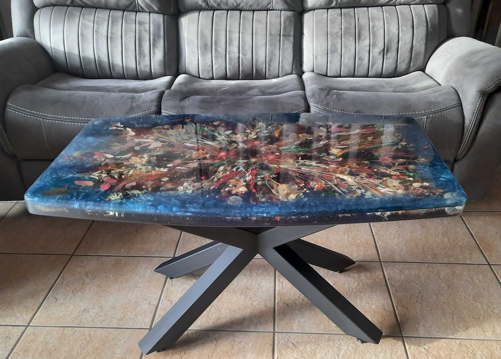 STÓŁ - 3D żywica epoksydowa