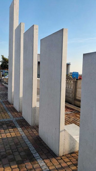 Mur oporowy typu L, ściana oporowa L-ka ELKI T-ka TETKA 80 - 520 cm