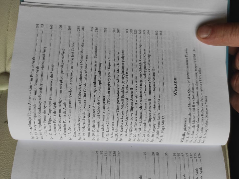 Túpac Amaru II J. Molenda, dziedzic tradycji Inków